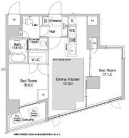 BPRレジデンス渋谷の物件間取画像